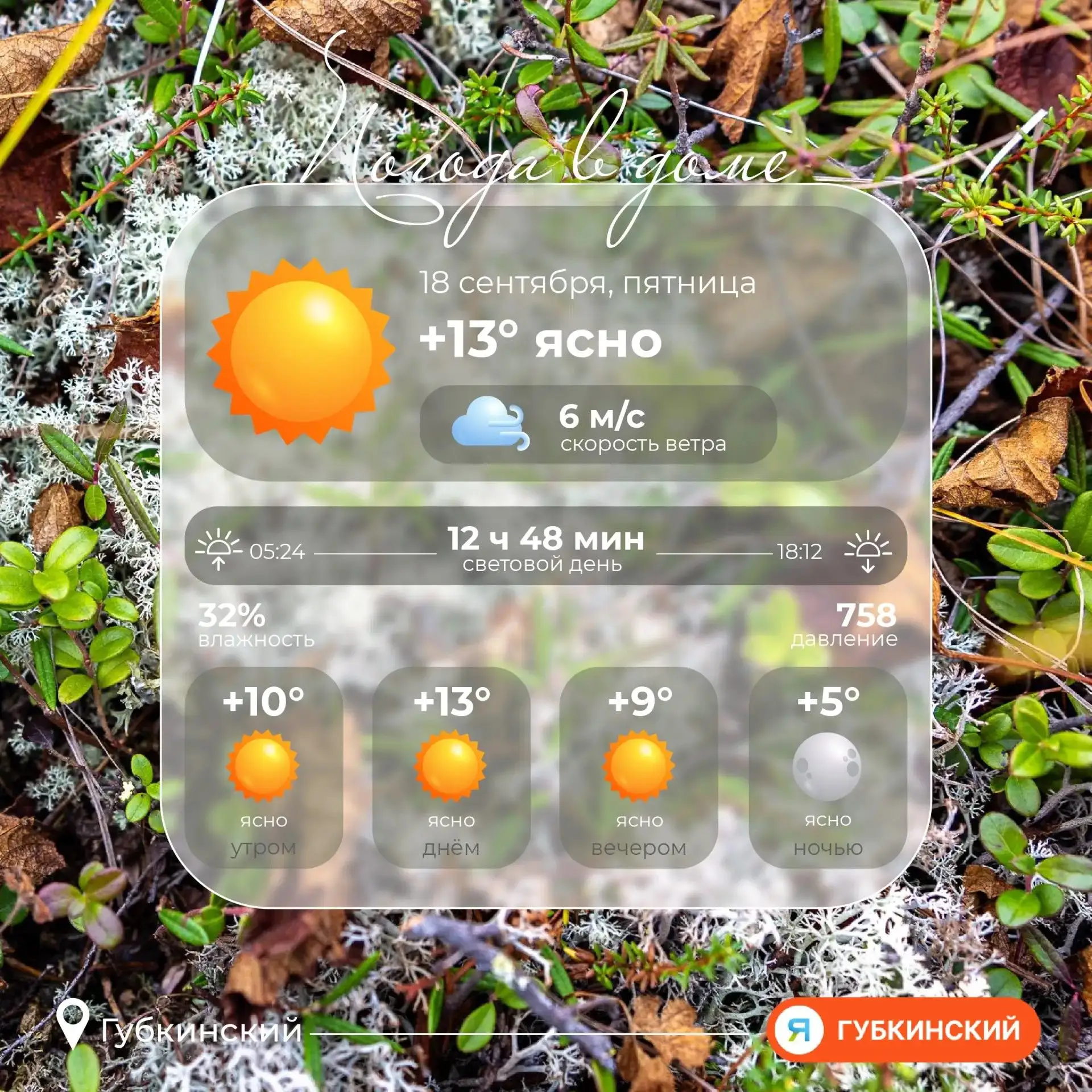 Доброе утро, Губкинский! ☀️