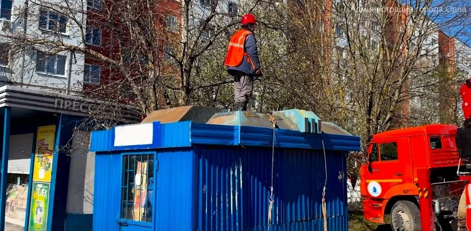 Орловцы могут повлиять на места размещения киосков