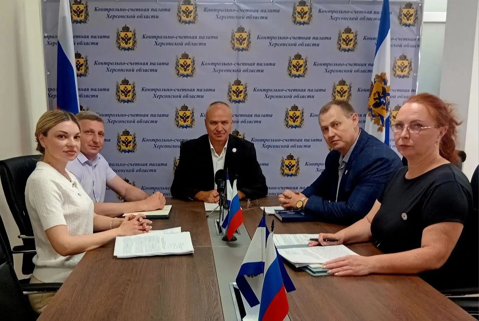 В Контрольно-счетной палате Херсонской области состоялось одиннадцатое в этом году заседание Коллеги