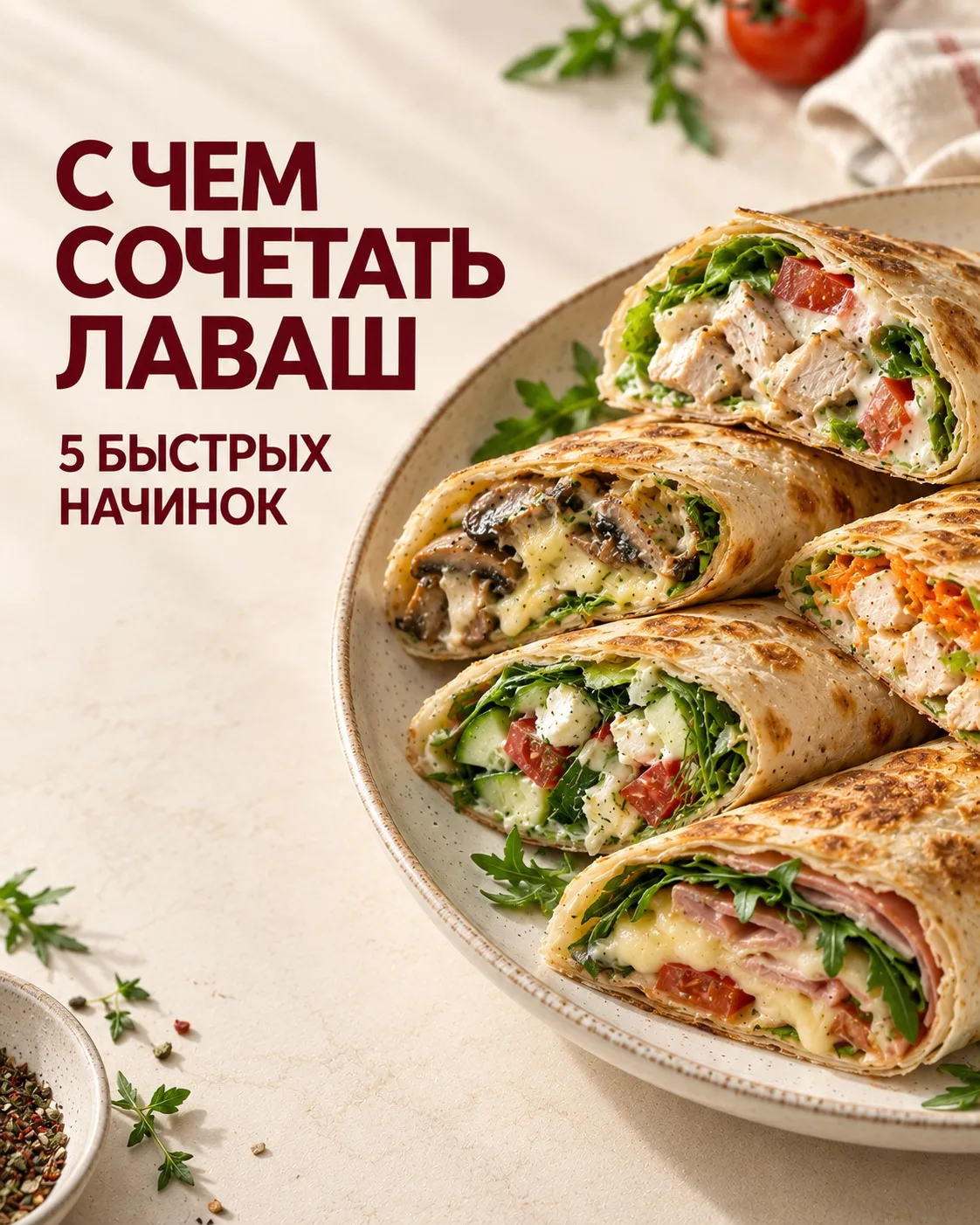 Лаваш снова спасает, когда хочется вкусно — но без долгой готовки 😍🔥