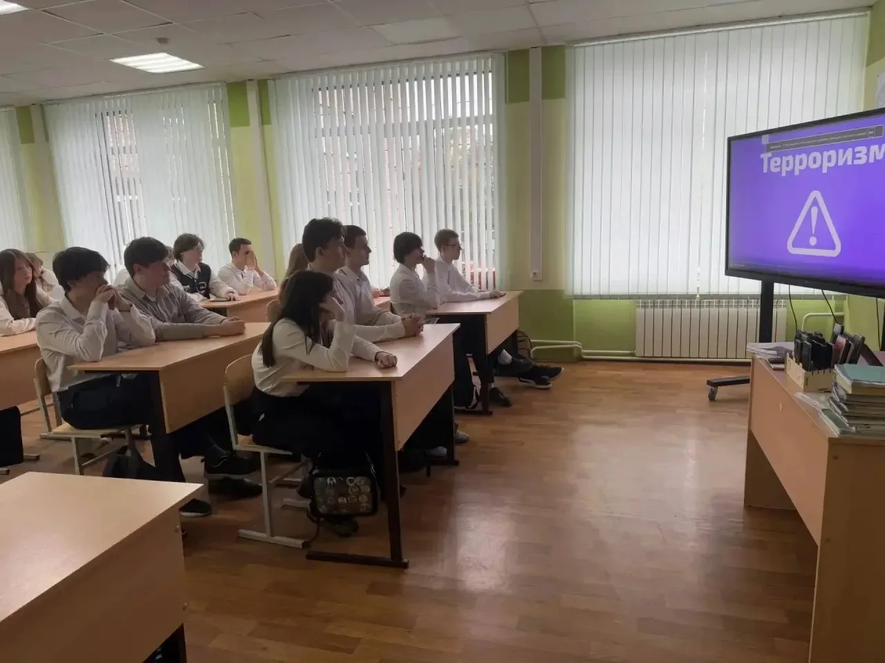 В рамках Недели безопасности, прошедшей в нашей гимназии, особое внимание было уделено вопросам обще