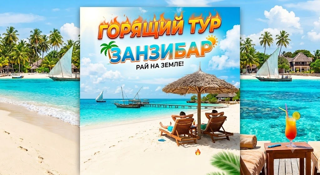 В Турцию в августе за 350К+? А что если за эти же деньги полететь на Занзибар на «Всё в...
