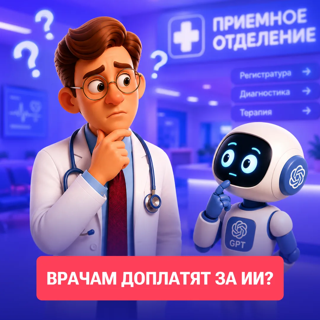 Коллеги, кажется, скоро в резюме врача появится новый пункт: «уверенный пользователь ИИ...