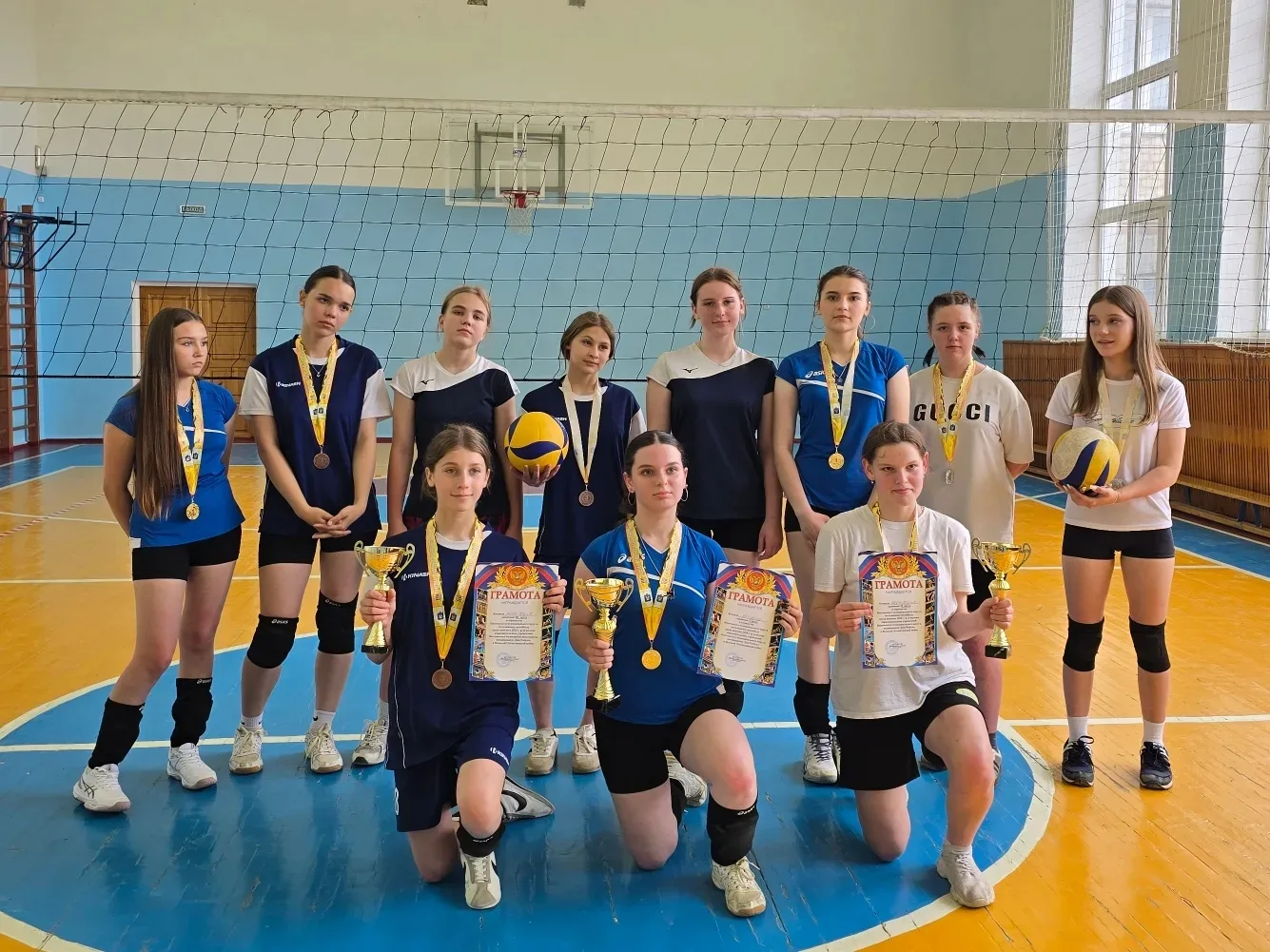 Состоялось первенство по пляжному волейболу среди девушек образовательных учреждений. Участницы прод