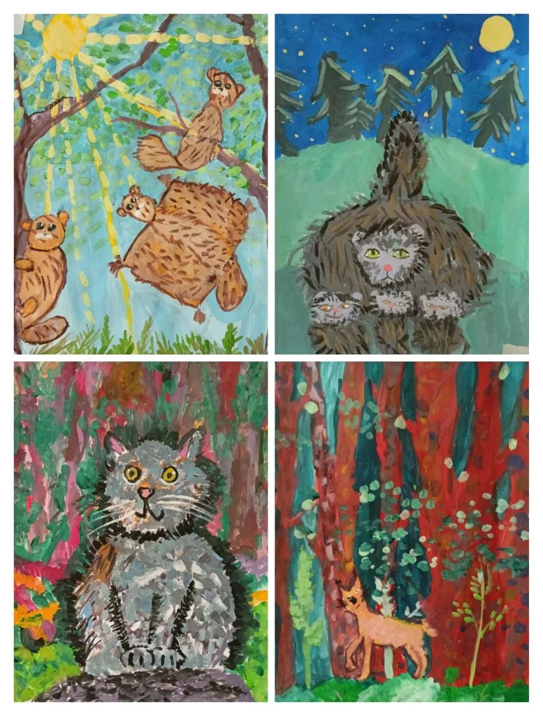 🎨 На кружке ИЗО «Вдохновение» (руководитель Деминова С.В.) юные художники 1-3 классов нарисовали уди