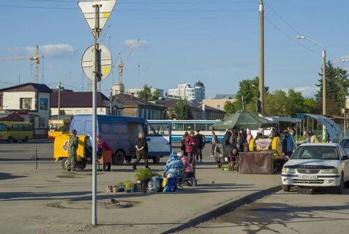 В историческом центре Барнаула обновят пять остановок