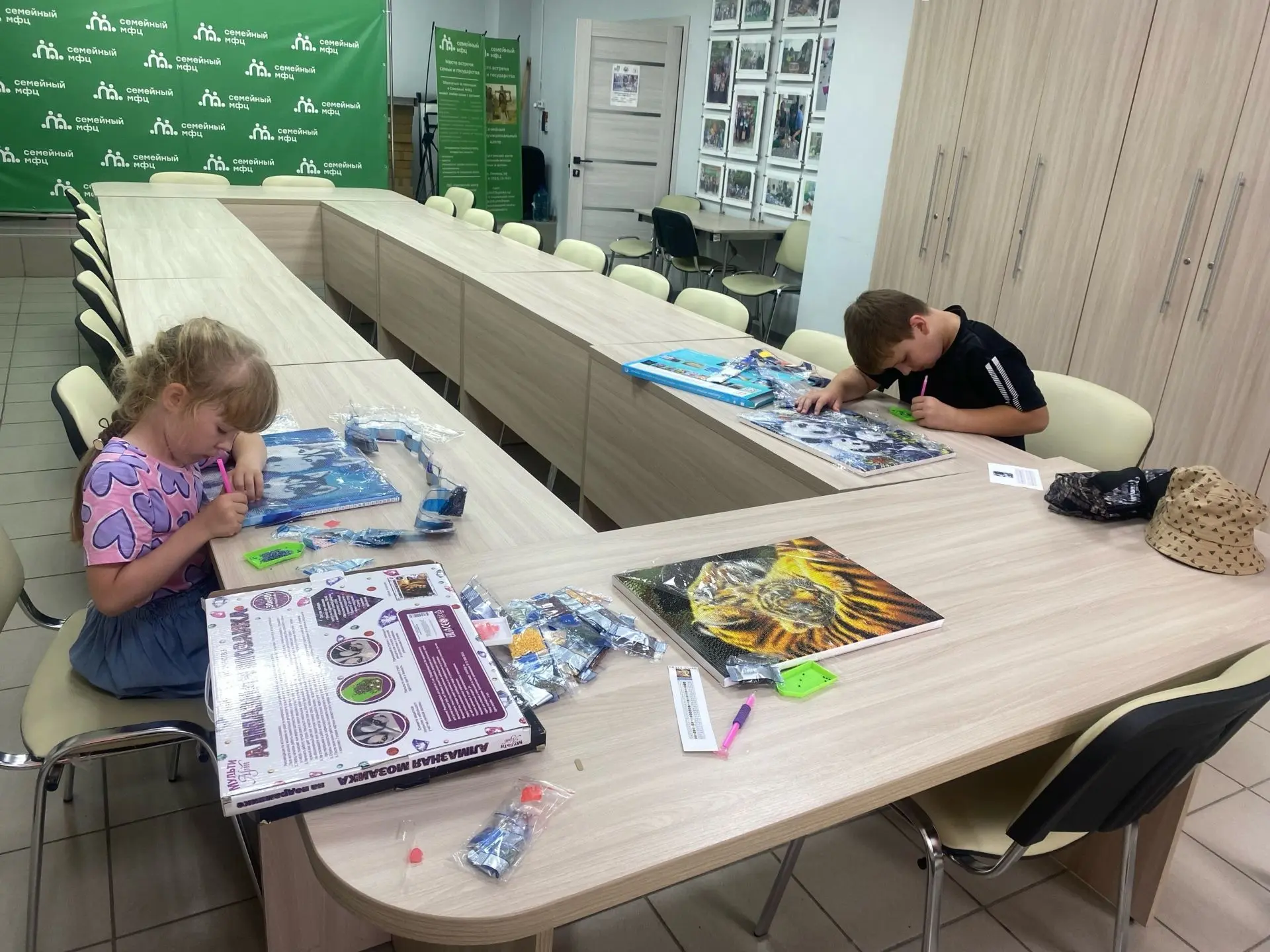 В Курганском центре социальной помощи семье и детям на площадке Ленина, 48 в рамках Семейной мастерс