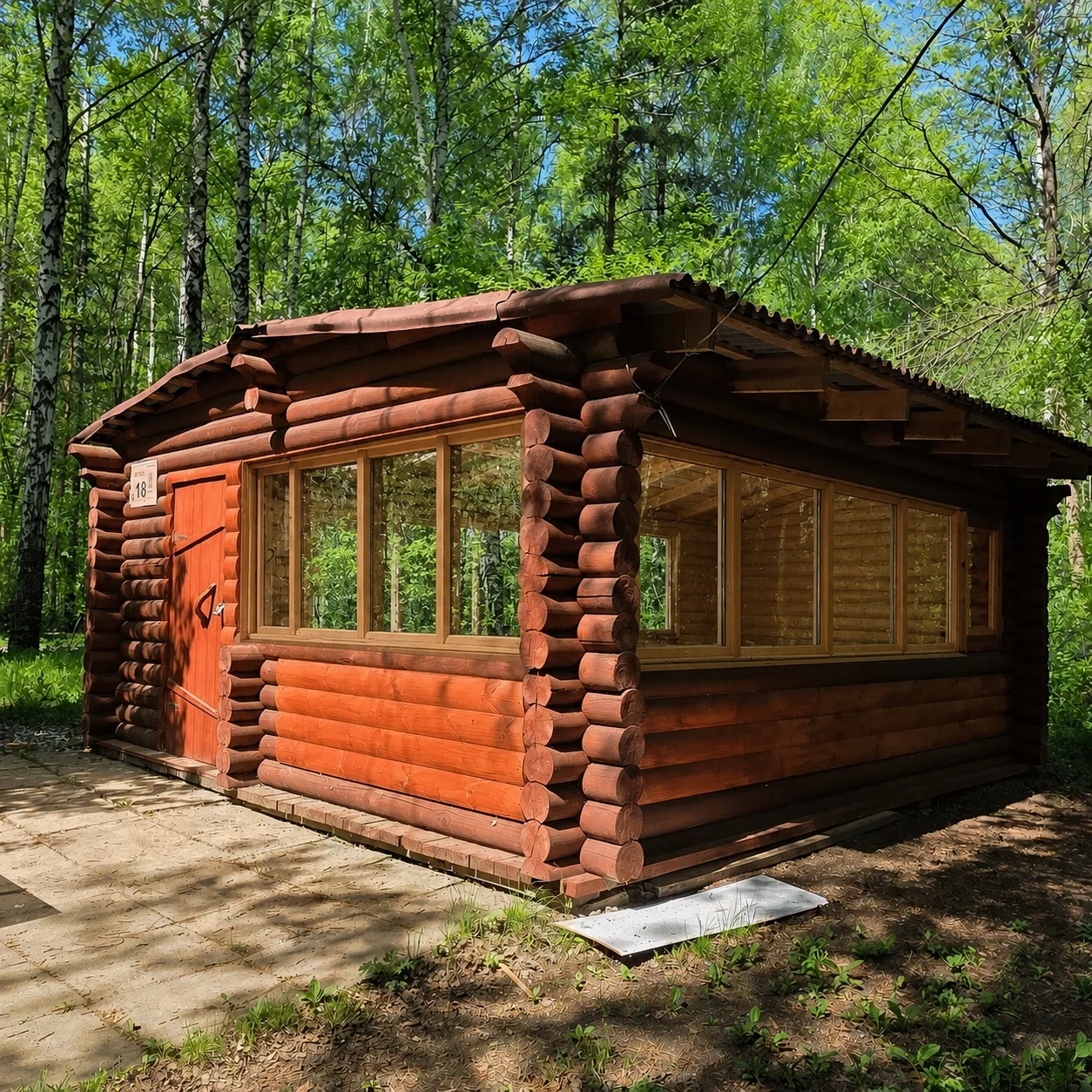 Обновили беседку №18 в Виктори парке!🌱