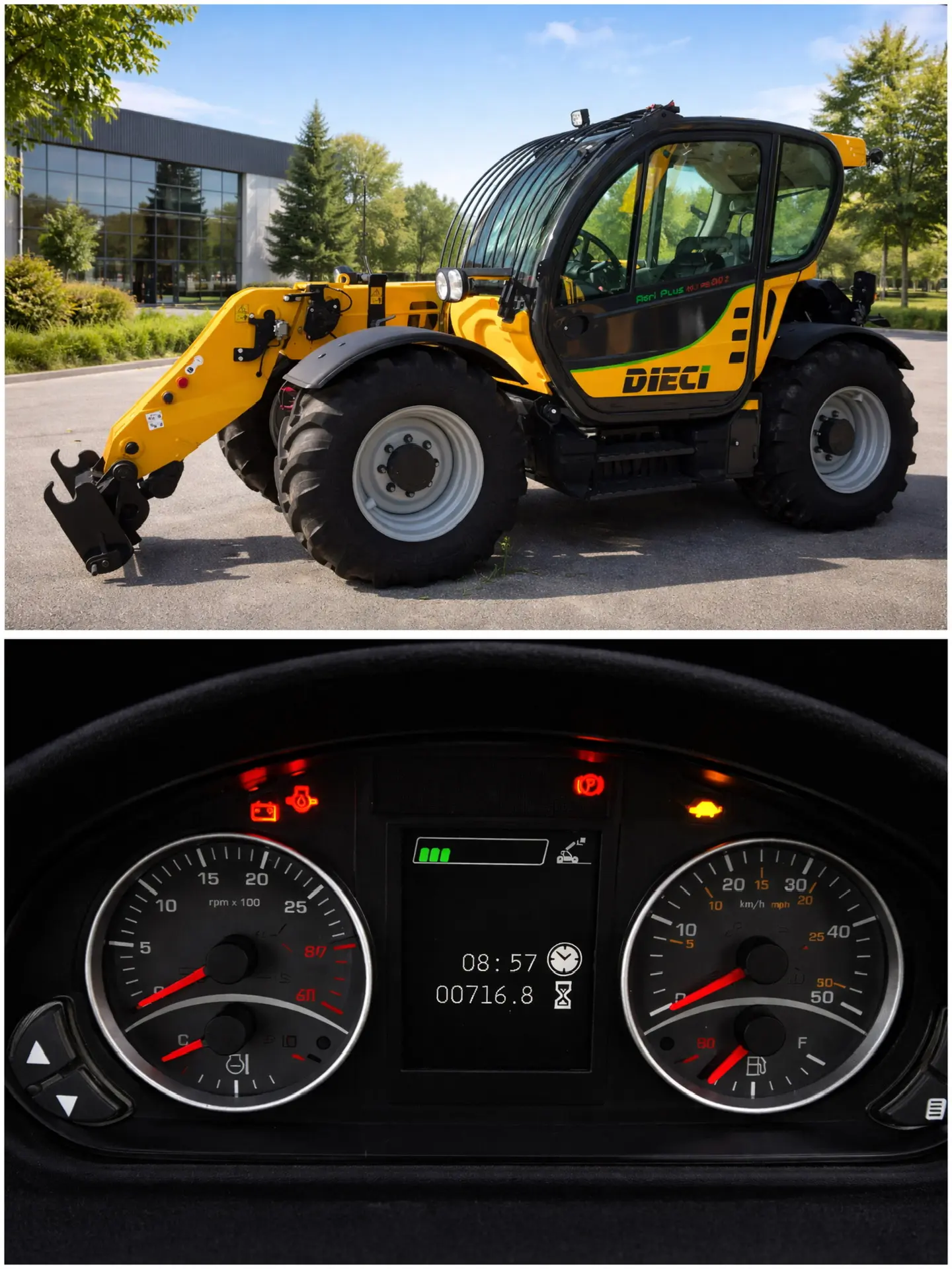 🚜 В продаже телескопический погрузчик Dieci Agri Plus 40.7 2024г.