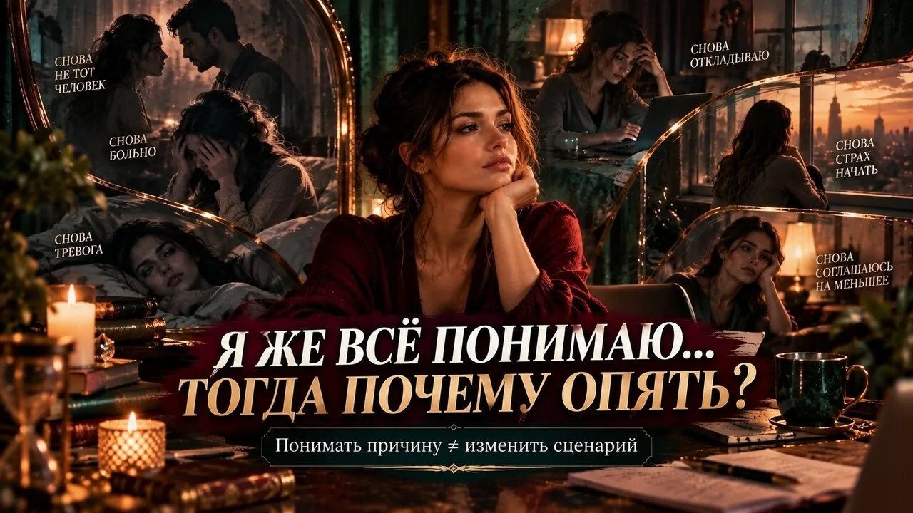 ТЫ УЖЕ ВСЁ ПРО СЕБЯ ПОНЯЛА.