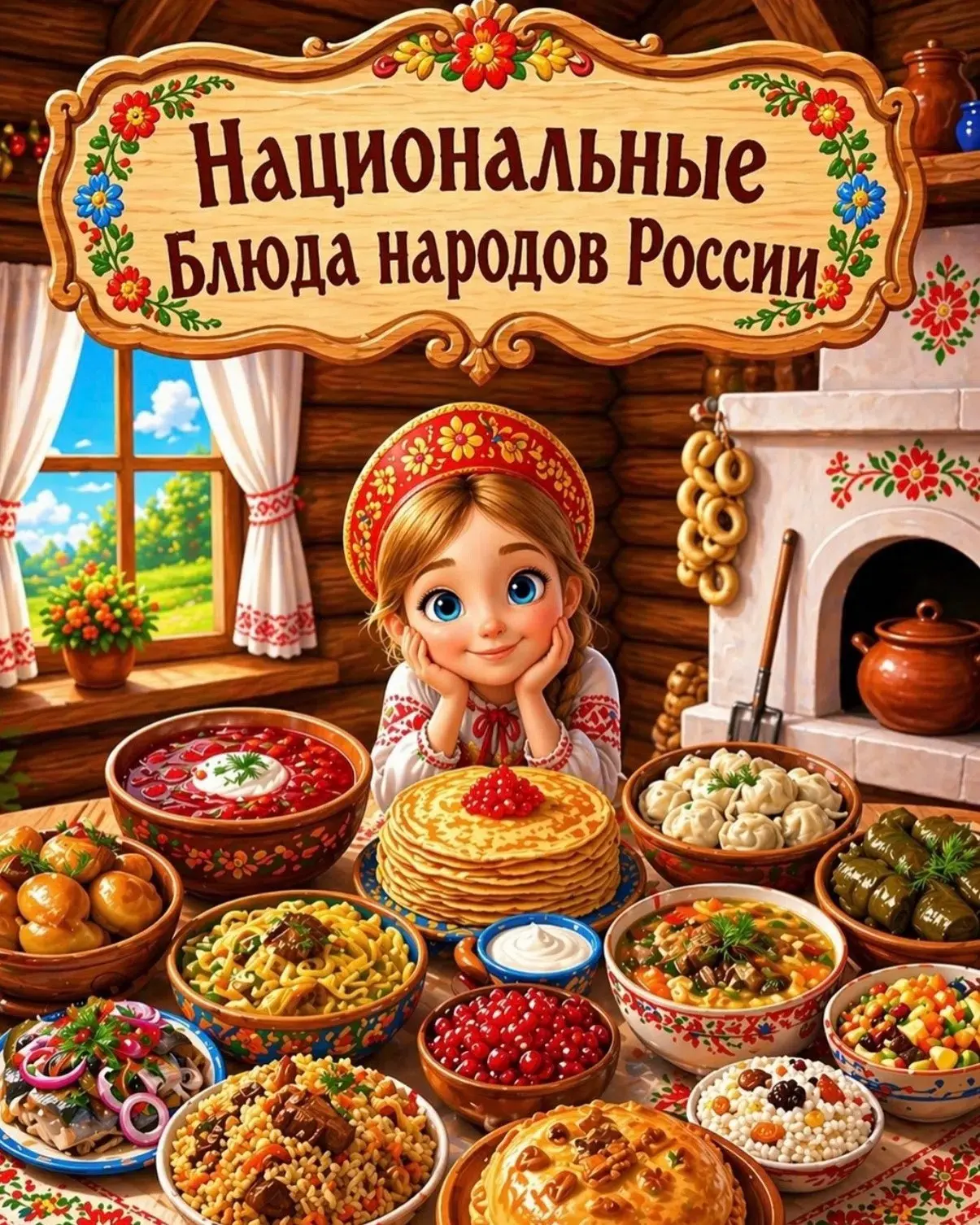 🌍🍽️ Наш кулинарный челлендж «Вкусная география» подошел к концу и завершает его семья Фролова Матв