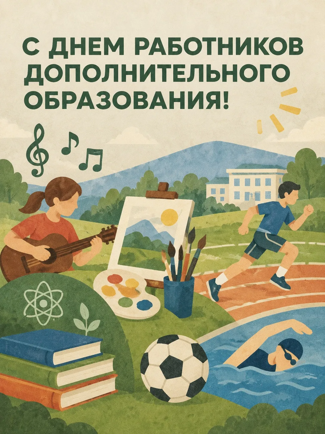 🎵 Поздравляем педагогов дополнительного образования с профессиональным праздником!