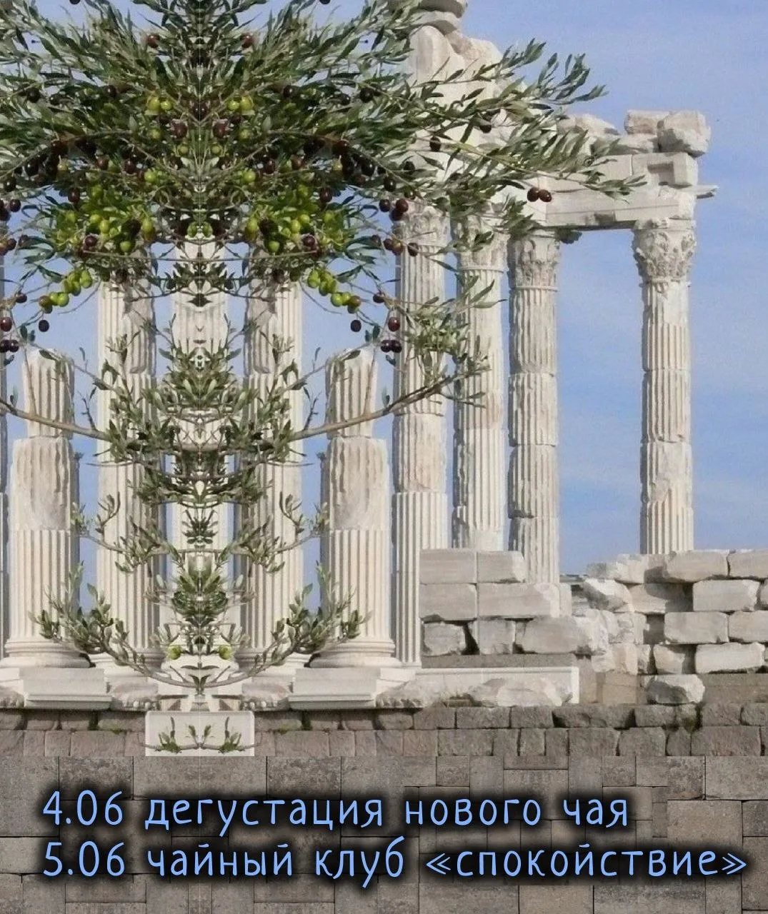 Сегодня в 18:30 будем пробовать чай из последней поставки!