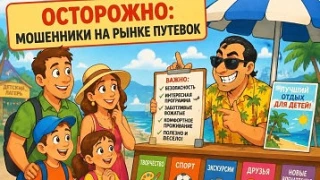 ⚠ Осторожно: мошенники на рынке путёвок в детские лагеря! ⚠