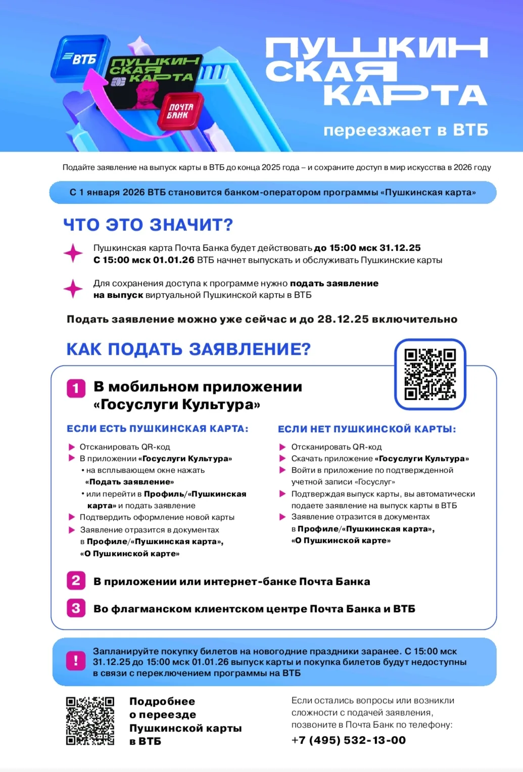 ❗Информация для учащихся и родителей по оформлению Пушкинских карт! Напоминаем, что Пуш...