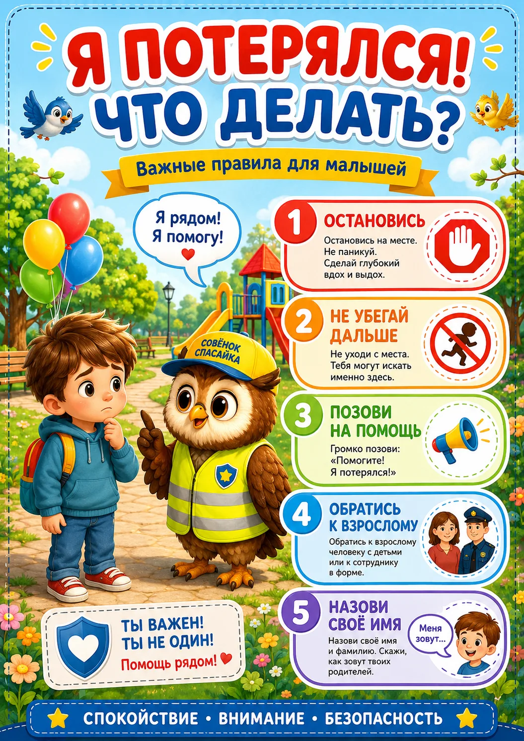 🚨 НОВАЯ ПАМЯТКА ПО БЕЗОПАСНОСТИ ДЛЯ ДЕТЕЙ 🚨

Продолжаем нашу воскресную рубрику «Важные правила дл