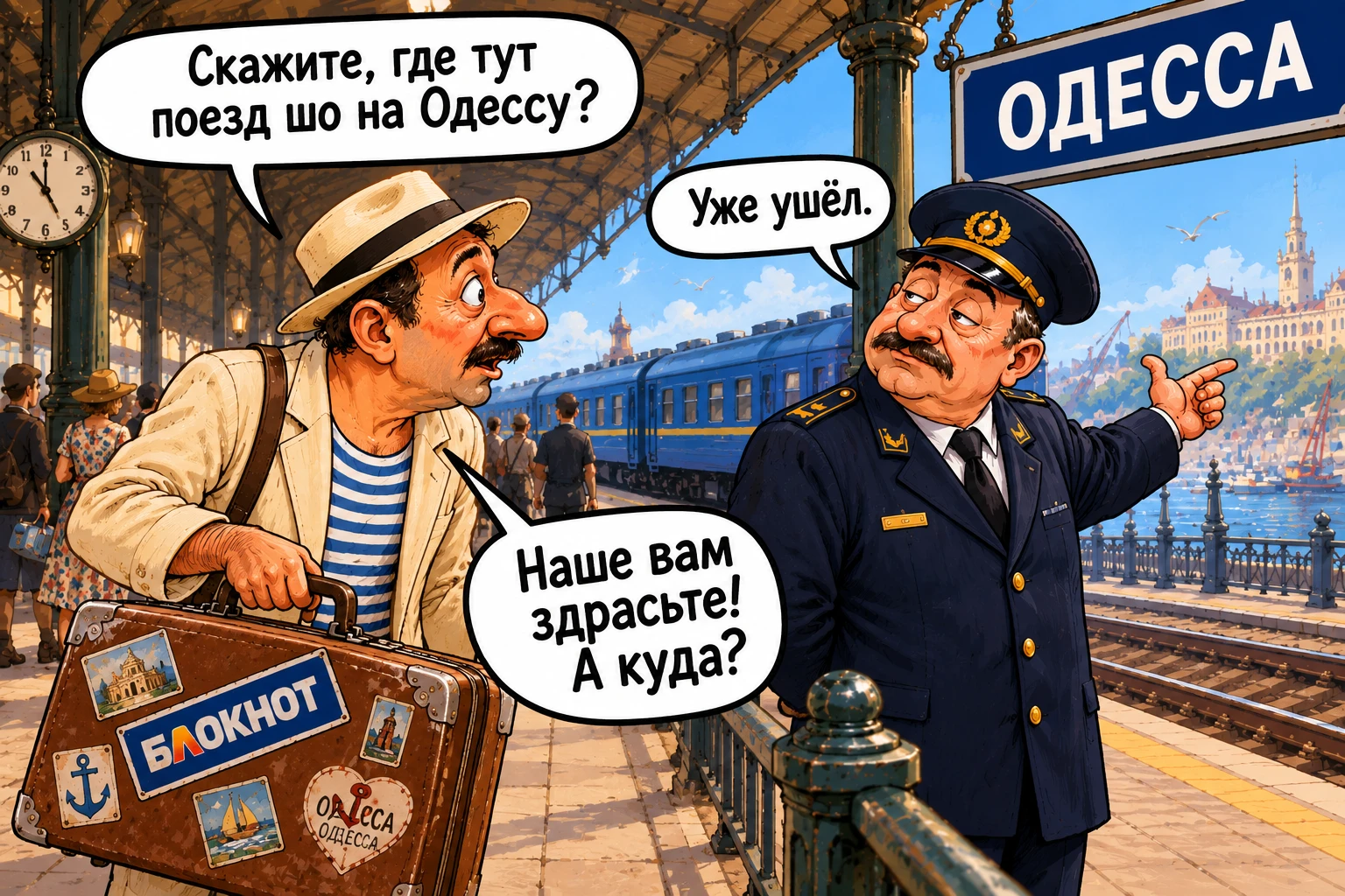 😂 Таки у нас минутка одесского юмора