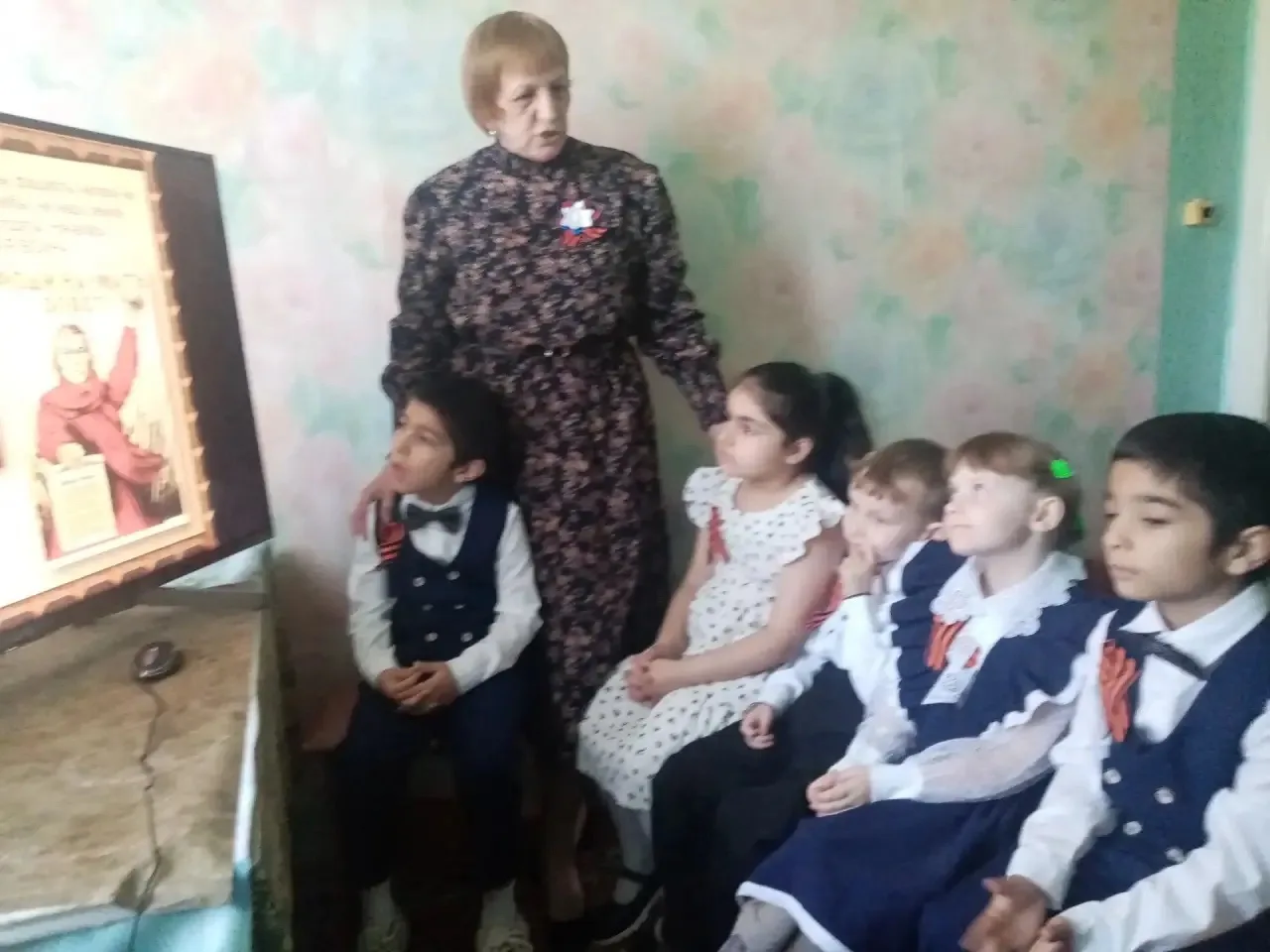 🔥В преддверии празднования Дня Победы в группе кратковременного пребывания детей МКОУ ...