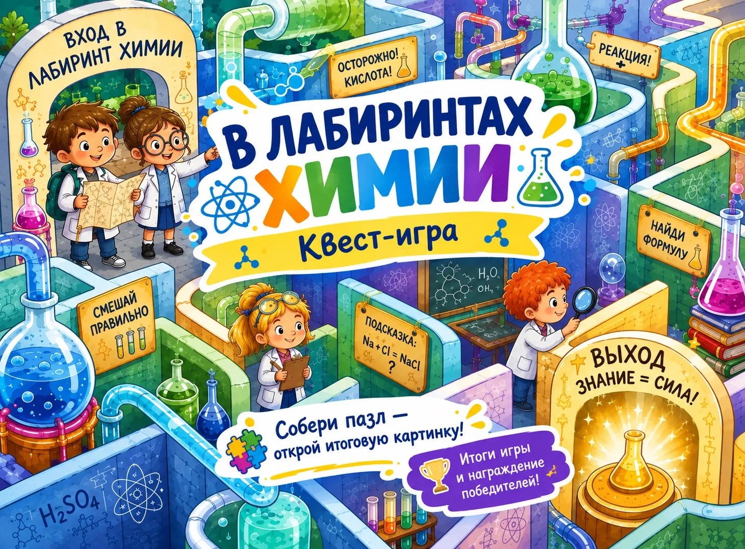 🧪ГОТОВИМСЯ К НОВОМУ НАУЧНОМУ ПРИКЛЮЧЕНИЮ!🧪