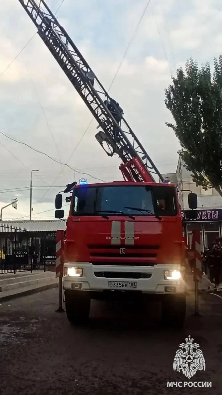 В Луганске пожарные спасли кота из горящей квартиры в квартале Ватутина. Возгорание нач...