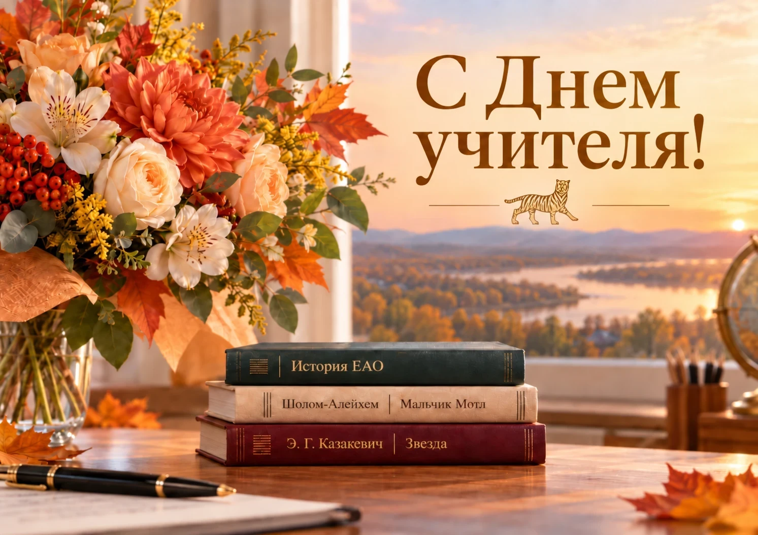 Дорогие педагоги, поздравляю вас с Днем учителя!