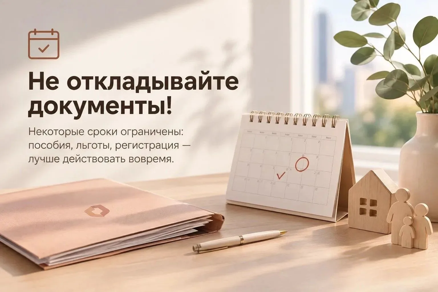 📅 Не откладывайте документы: важные сроки до конца 2026 года