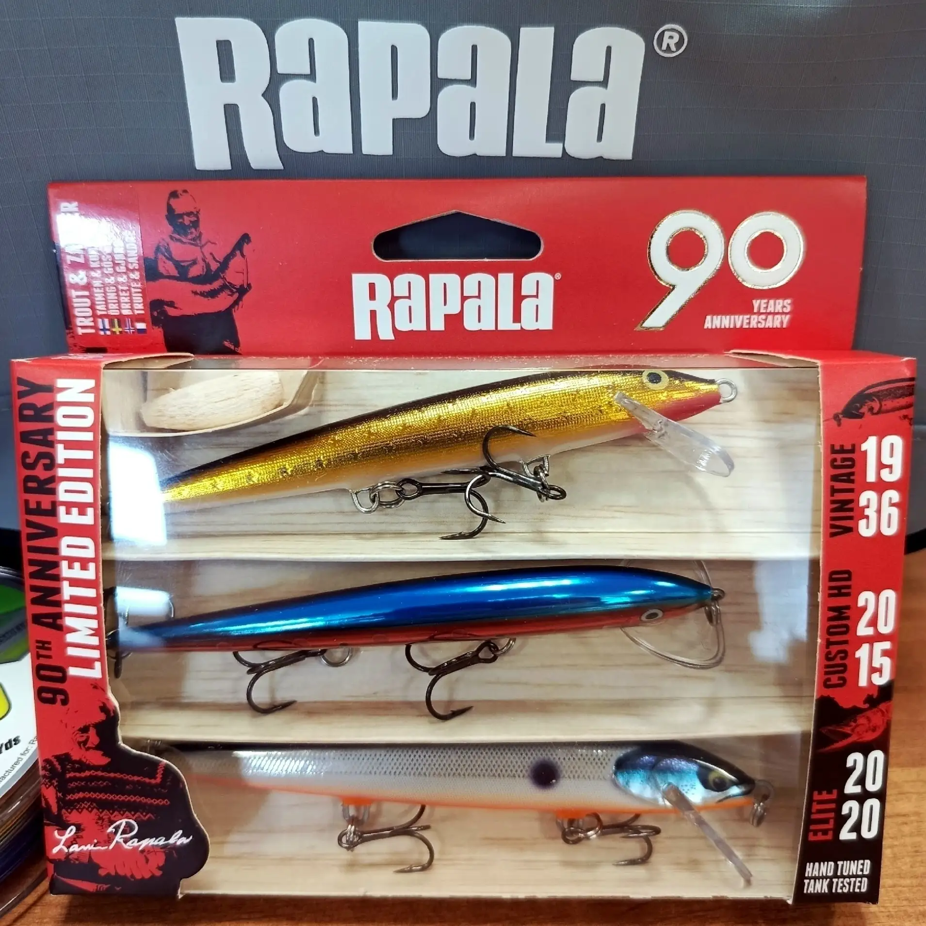 Компании Rapala 90 лет! Покой нам только снится!
