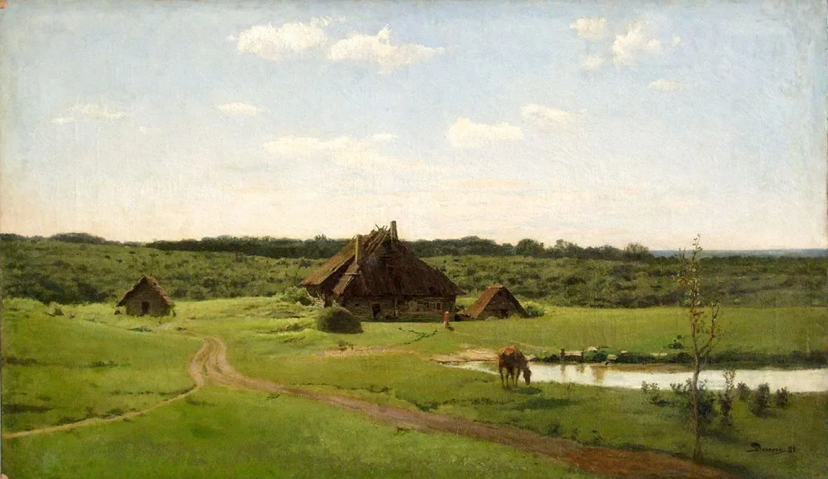 «Скотный двор в Абрамцево», 1881 г.

Василий Дмитриевич Поленов (1844-1927)

Искусство и культура