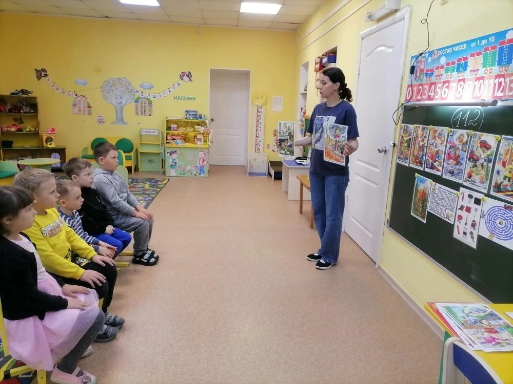 В рамках проведения профилактических мероприятий по пожарной безопасности 🔥 в старшей группе прошла