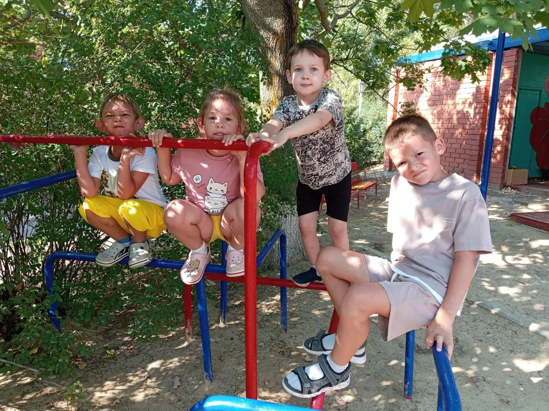 😊Последние деньки лета в детском саду😊