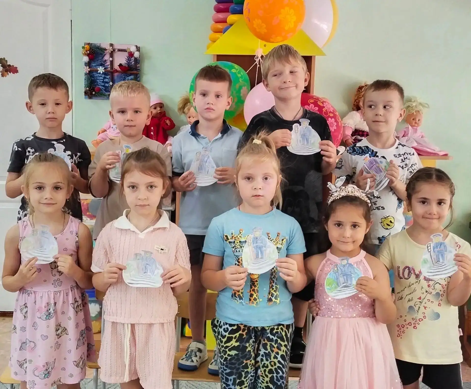 День дорожной безопасности в средней группе.