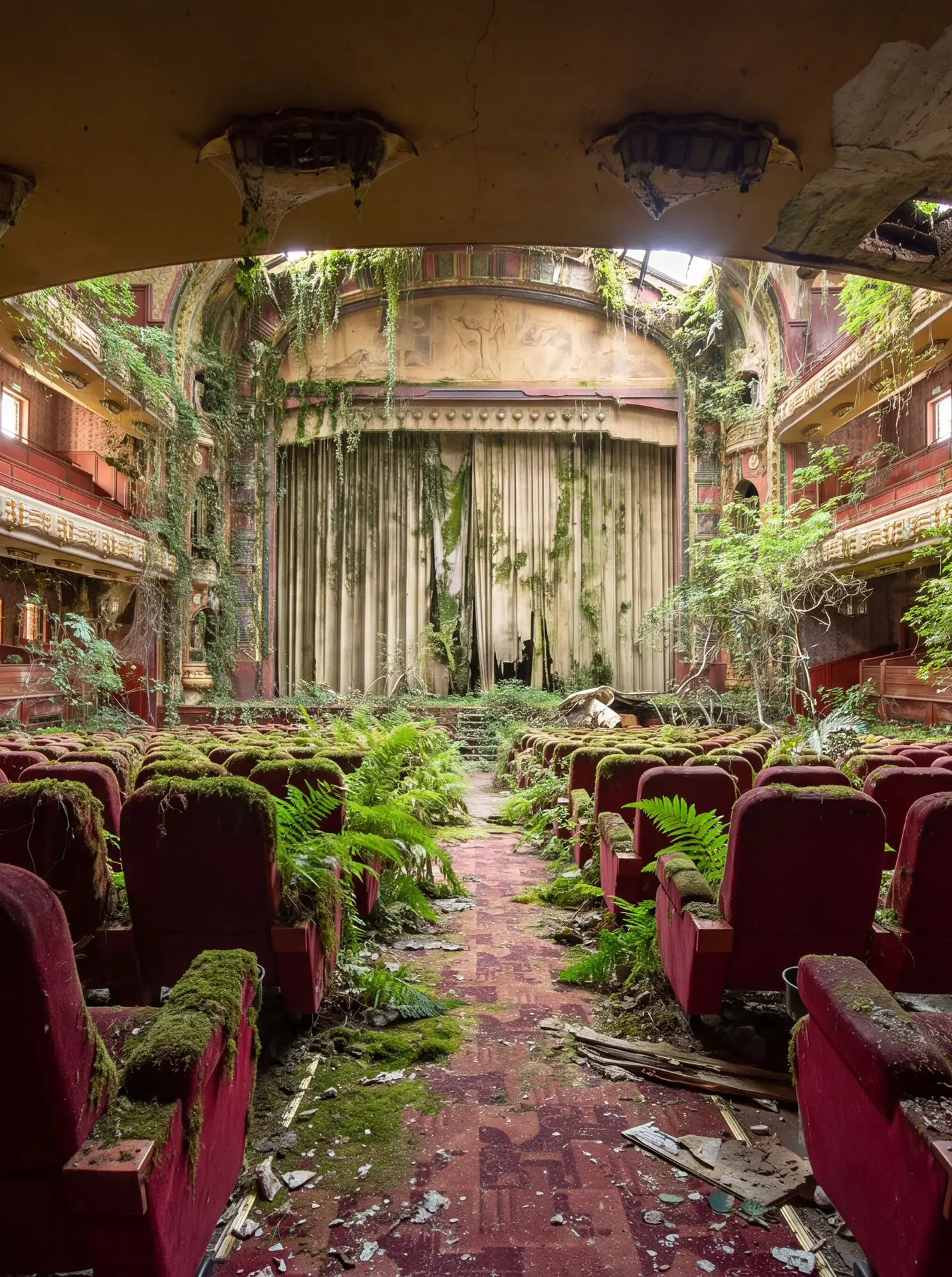 Gone With The Green - работа французского фотографа и автора урбекс-проектов Франсиса М...