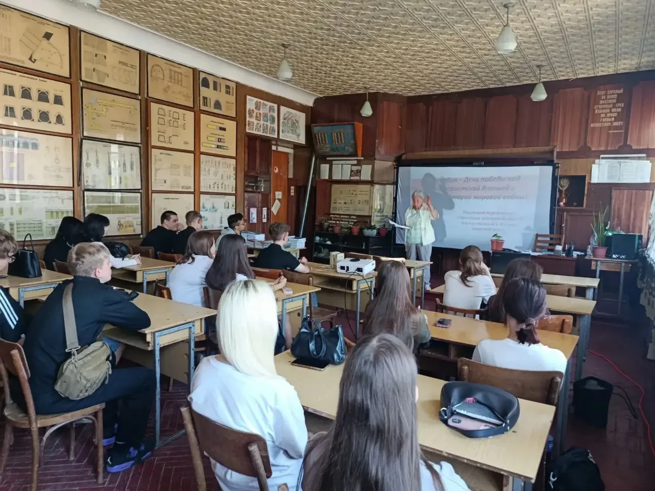 🕊️ Урок памяти, посвящённый окончанию Второй мировой войны