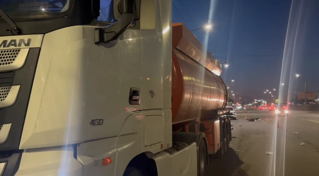 🚨Пенсионер на электровелосипеде погиб в ДТП с бензовозом