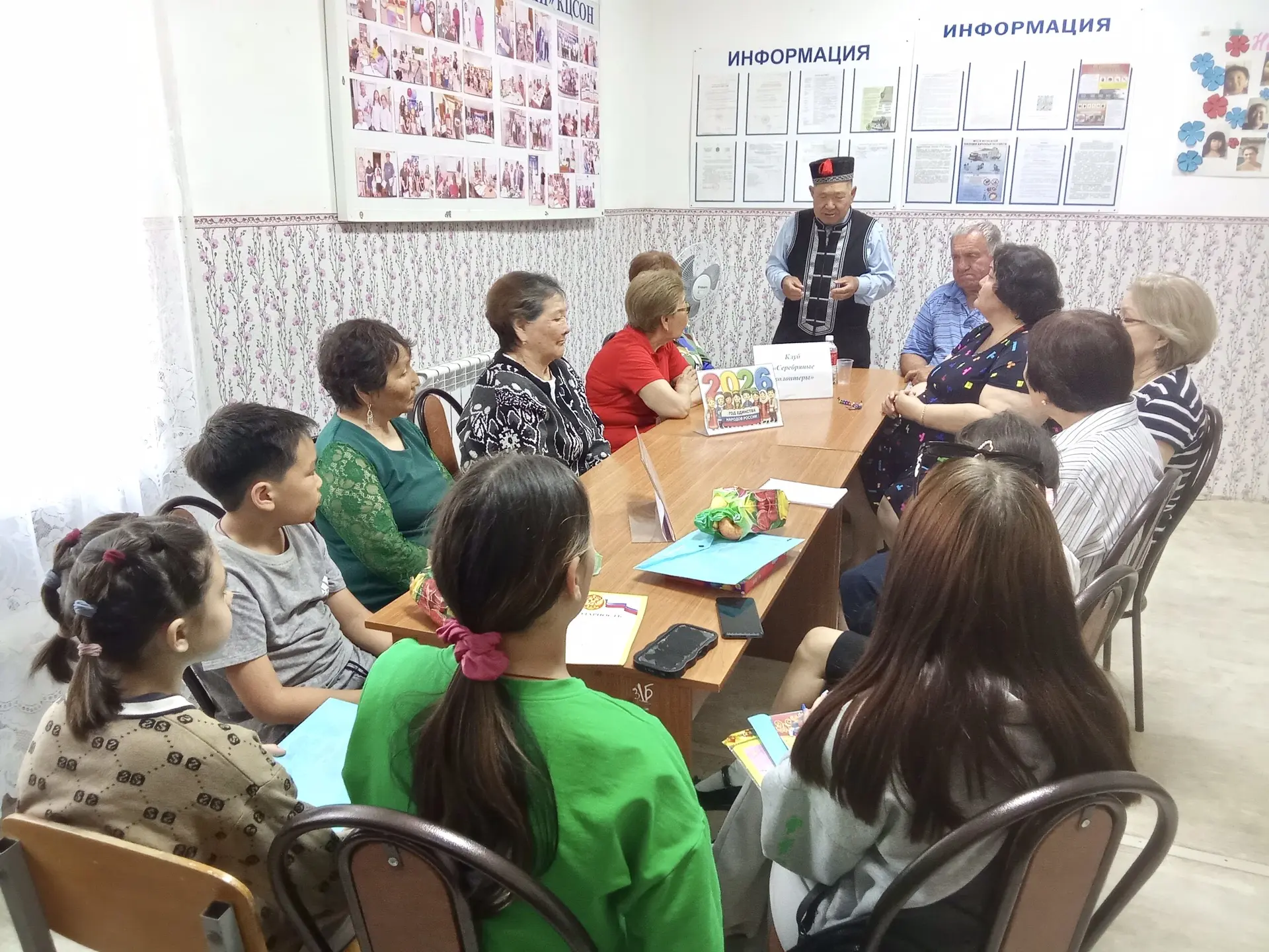👤 Наш Комплексный Центр посетил Николай Харлаевич Мушкаев, председатель Совета ветеран...