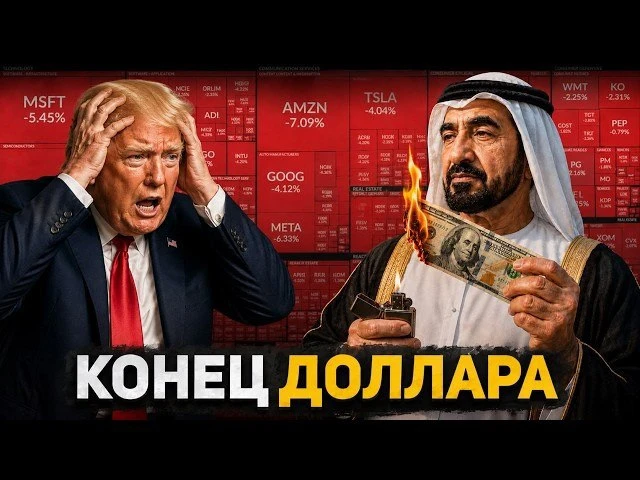 🍿 Как Арабы обрушат Доллар уже в 2026