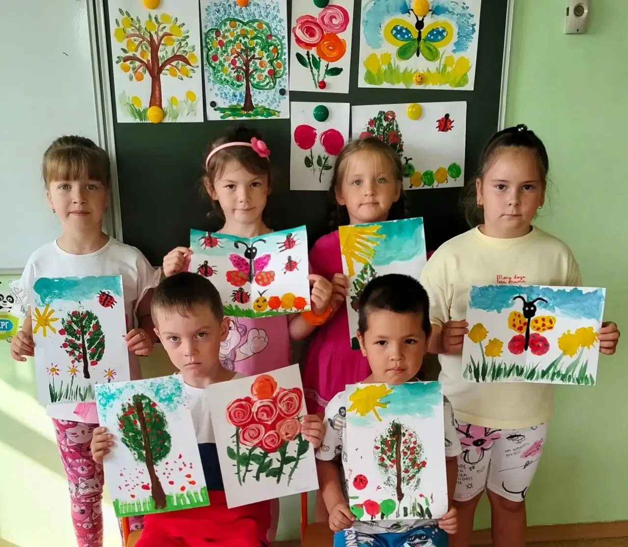☀️Лето в красках: как ребята ловят вдохновение🥰