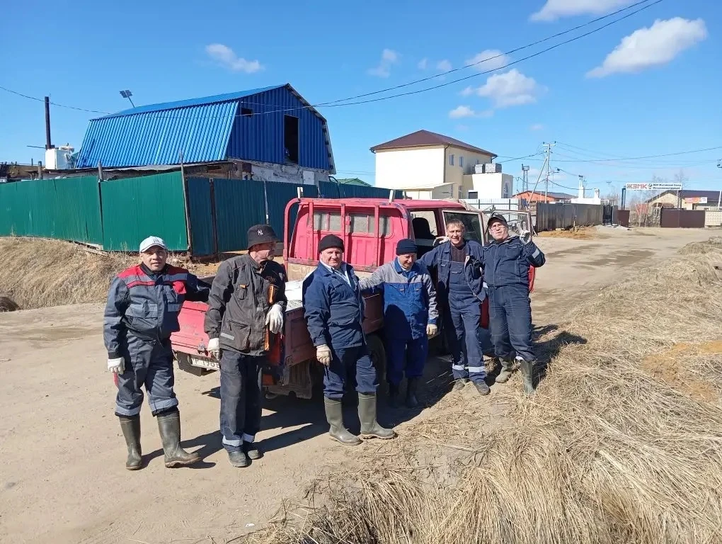 Работы по предотвращению подтопления 🚧
