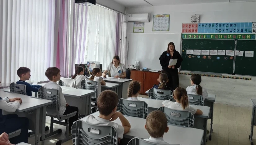 Учащиеся 3 "А" класса приняли участие в Квесте "Космодень".    Отряд  "Земляне," выполнили все задан