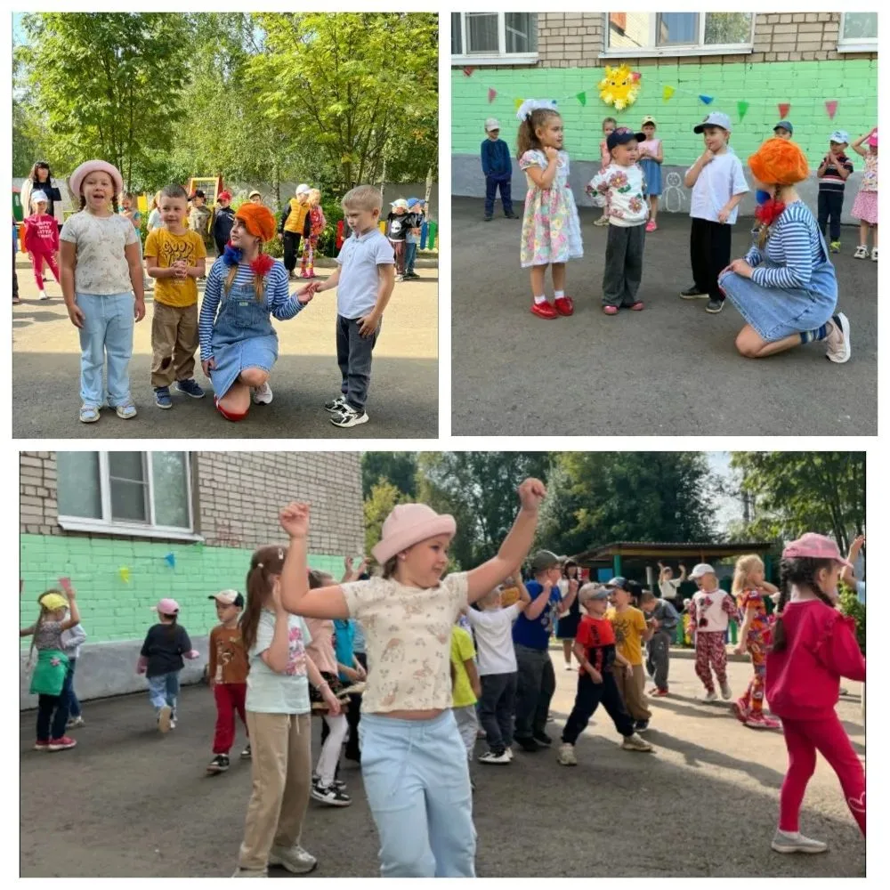 🍁В нашем ЦРР- детский сад 144  сегодня прошел праздник «День знаний с Пеппи Длинный чу...
