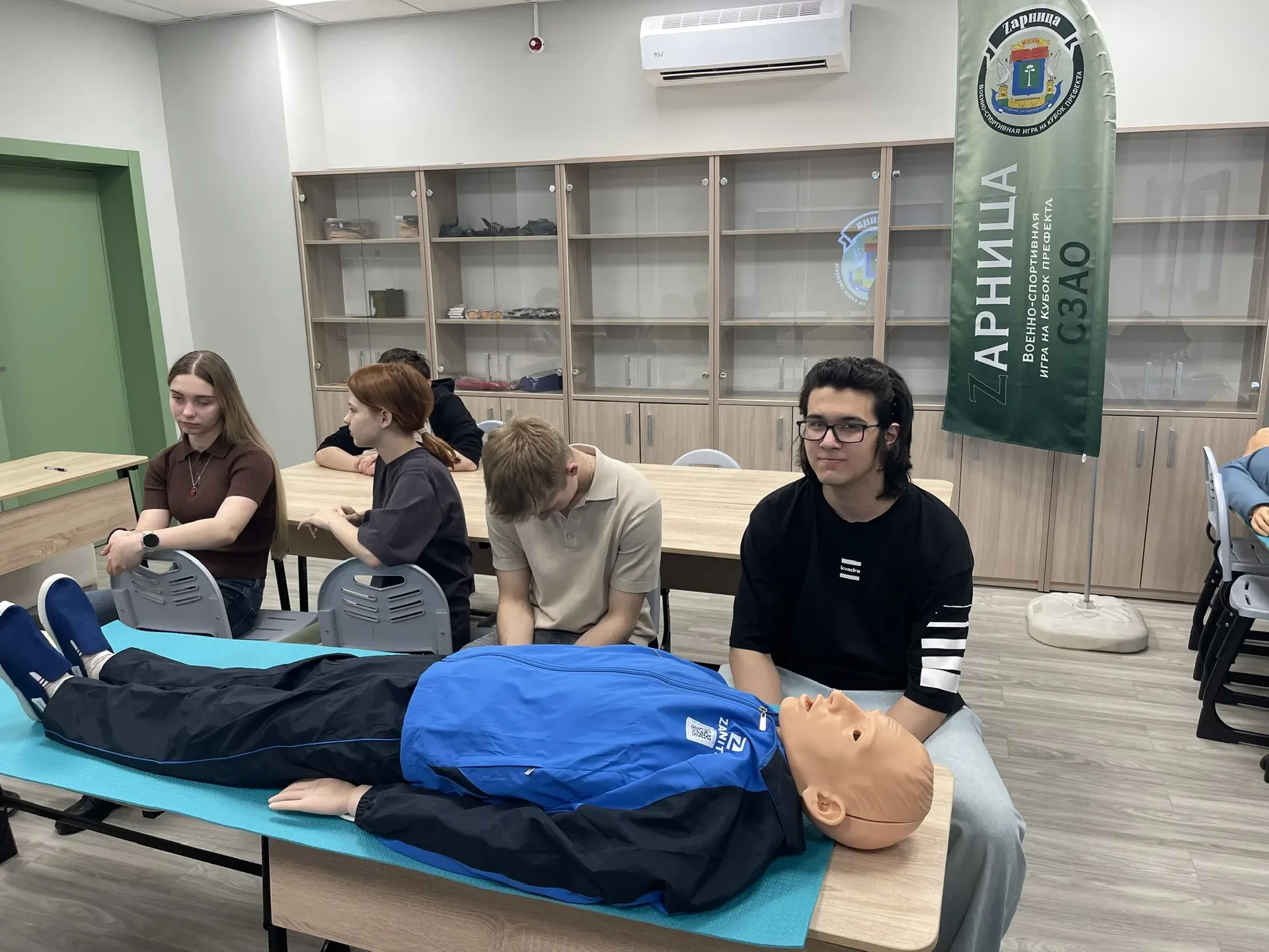 💪 ШЕСТОЙ РУБЕЖ ВЗЯТ   Команда ВПК «Союз» прошла шестой этап военно-спортивной игры «Зарница» на Кубо