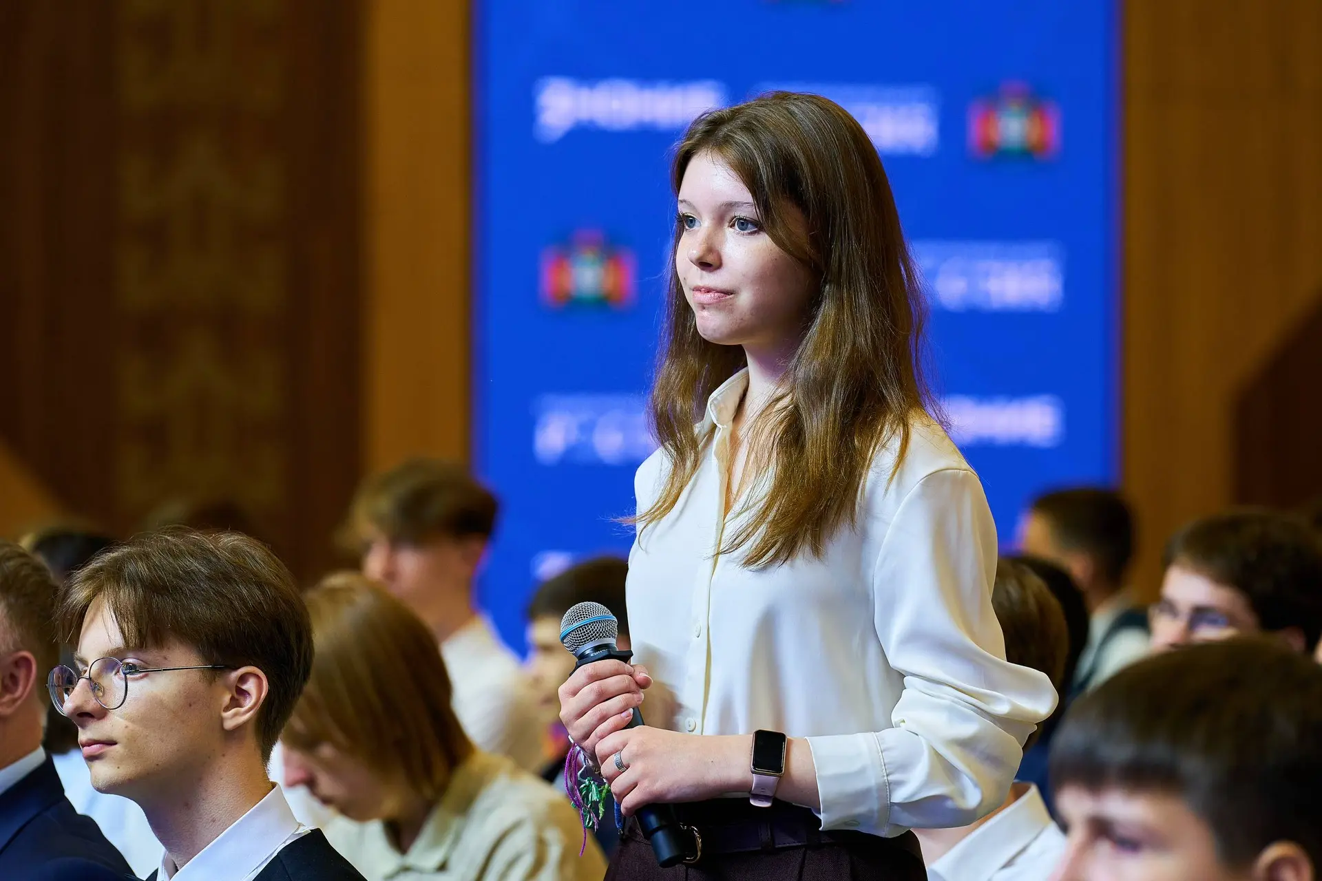📚 Провел профориентационную встречу «Будущее региона: профессии и перспективы», организованную Росси