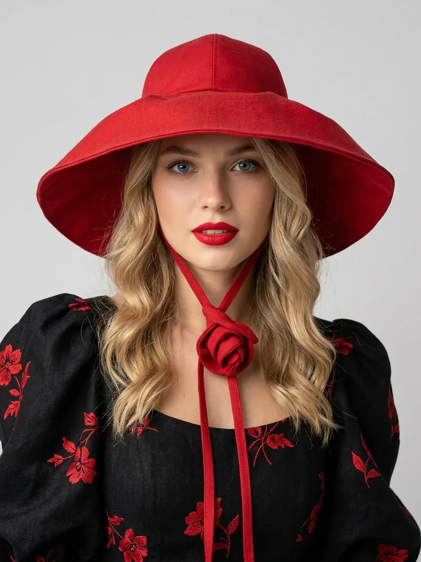 Ещё одна наша новая модель шляпы для лета 🌹🌿