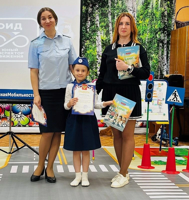 Воскресенские дошкольники приняли участие в социальном раунде «Безопасная мобильность»  Госавтоинспе