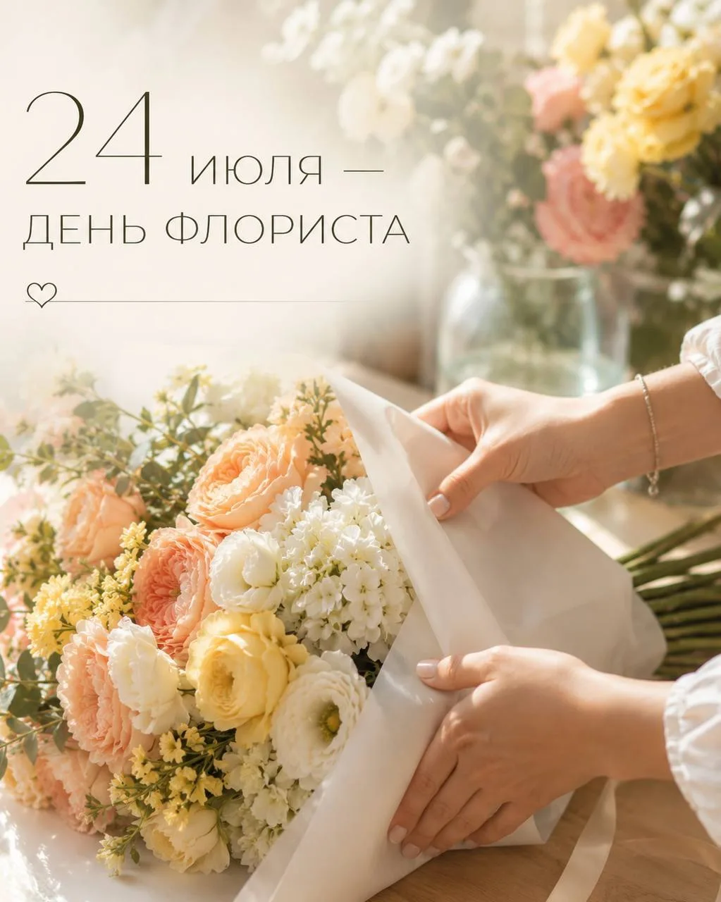 По щелчку пальцев.. ваш букет готов! 🐝🐝🪄

Наши флористы — настоящие волшебницы ✨ и уже скоро их д