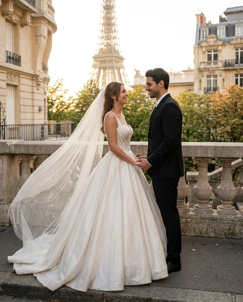 💍 Магия свадебного дня: Станьте невестой в один клик!  В «Умной Фотостудии» появилась новая функция 