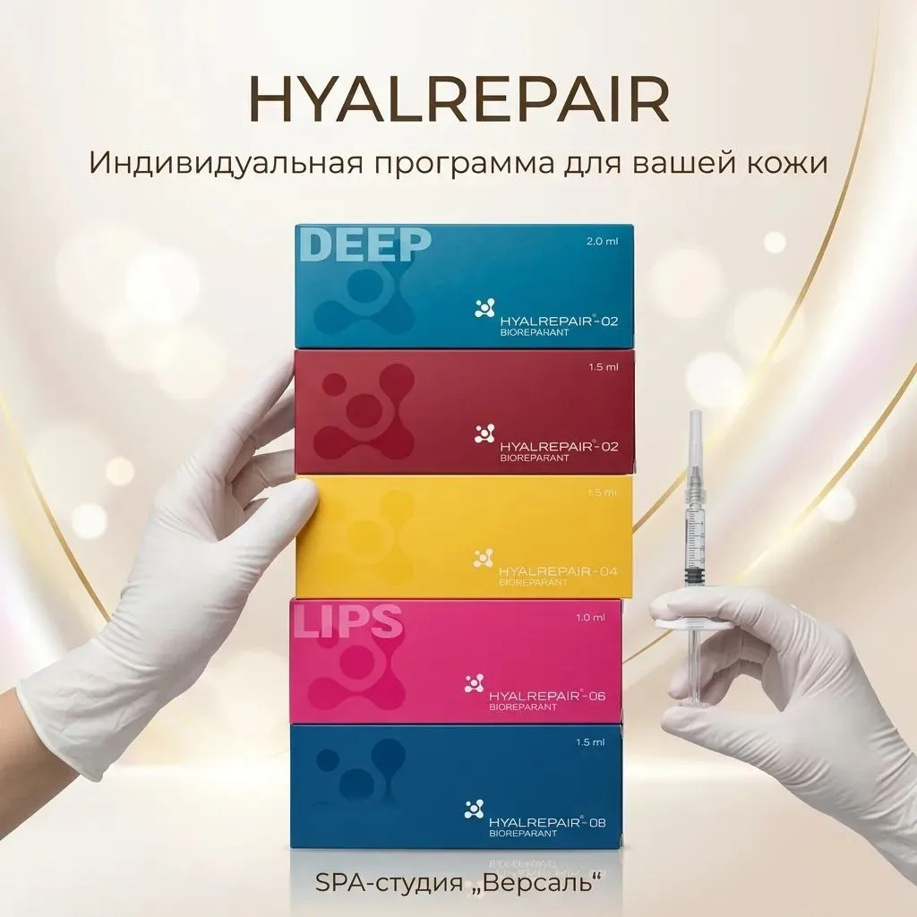 HYALREPAIR - индивидуальное решение для вашей кожи!