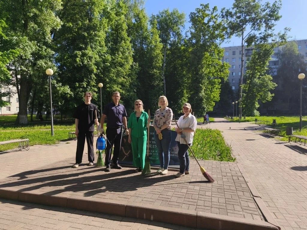 🌱 Сегодня сотрудники регионального департамента внутренней политики в рамках санитарно...