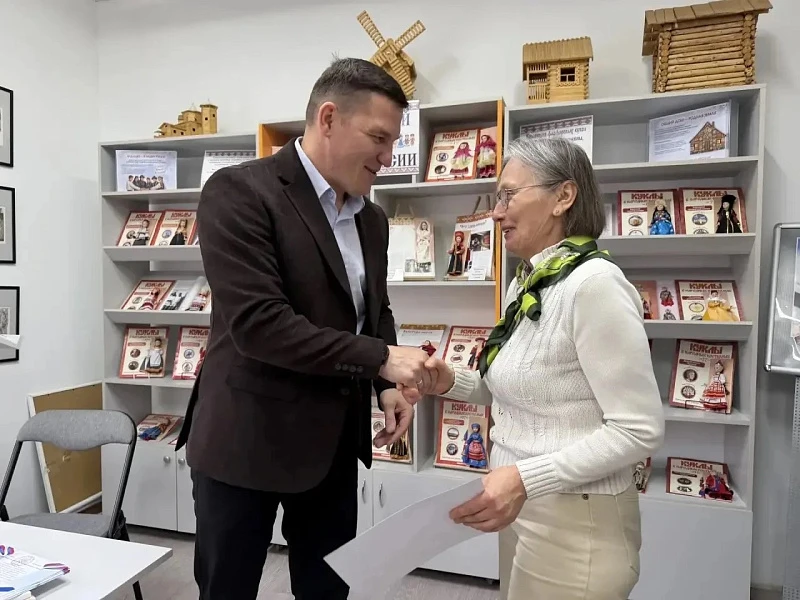 Ветеран СВО Александр Шевченко встретился с волонтерами Устьянского округа