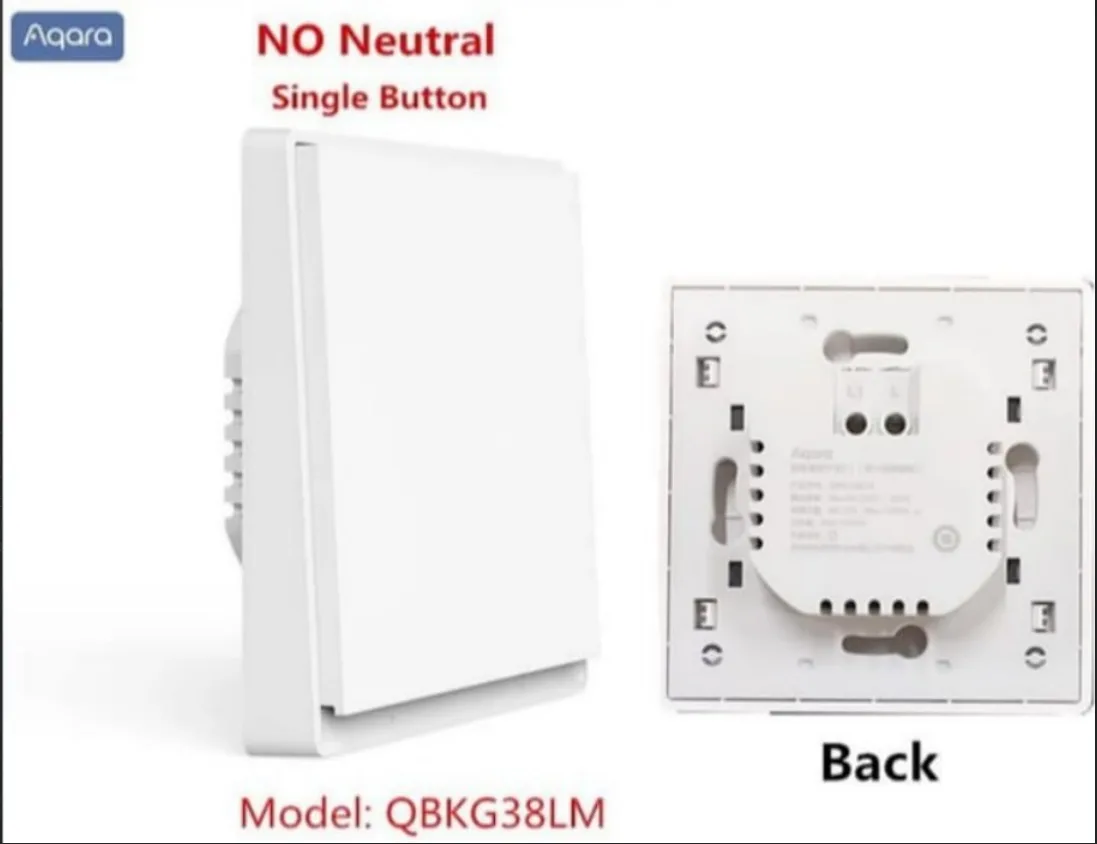Zigbee выключатели Aqara E1: